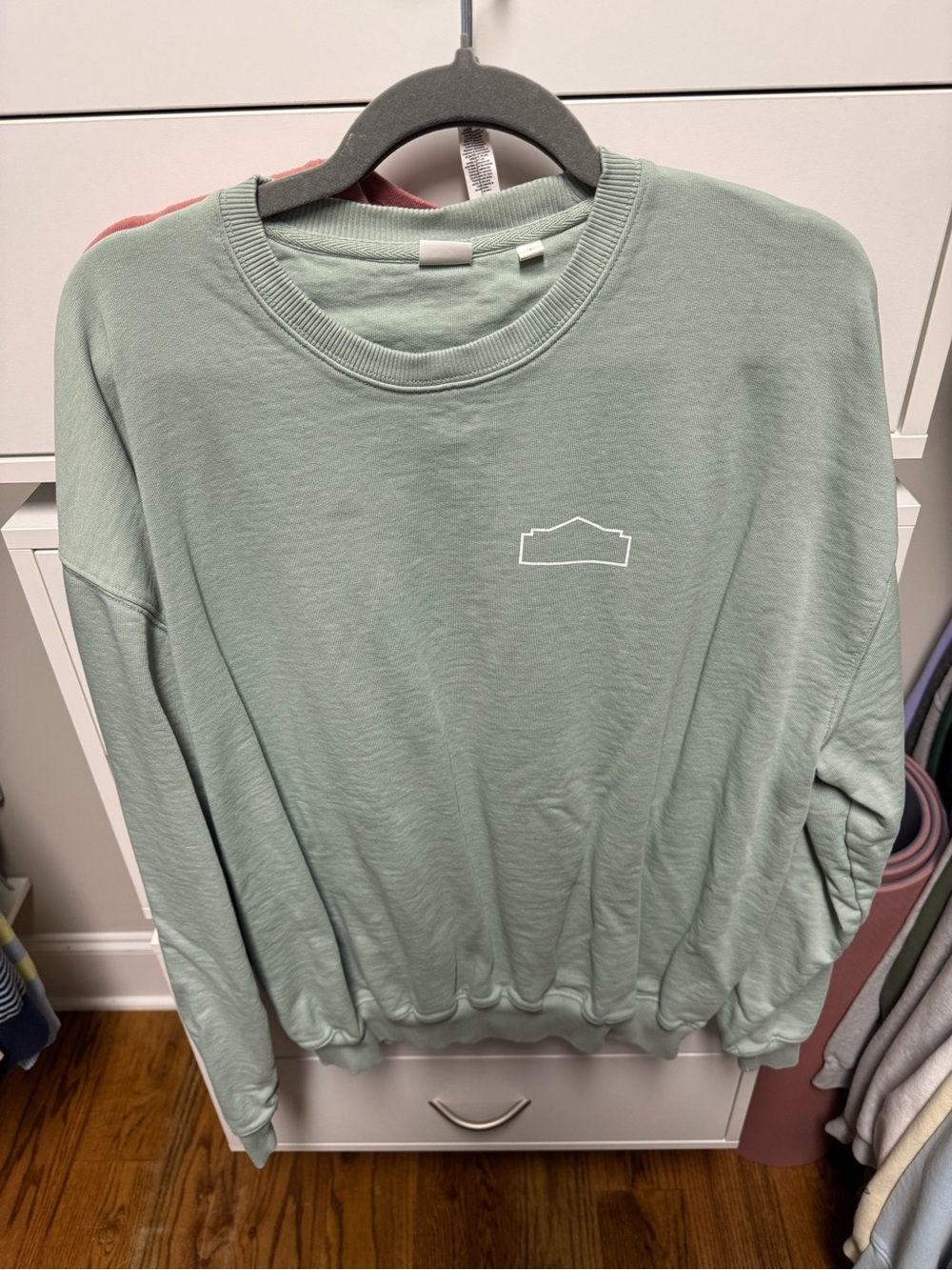 Women's Sage Crewneck Sweatshirt - Minimal Lowe’s Logo
